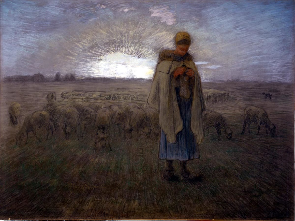 Artwork Title: Shepherdess