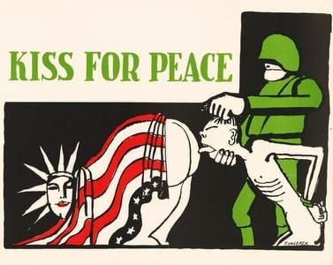 Artwork Title: Kiss for Peace