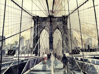Artwork Title: Brooklyn Bridge