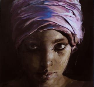 Artwork Title: Somali Girl With Pink Turban