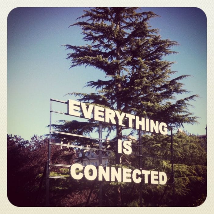 Artwork Title: Everything is connected