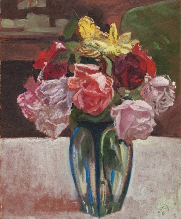 Artwork Title: Flowers in a Vase
