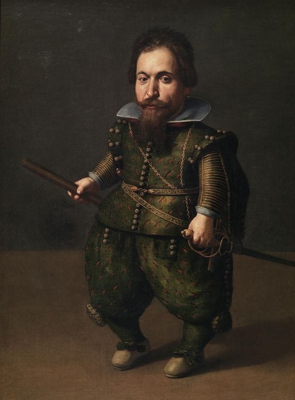 Artwork Title: Retrato de enano (Portrait of a Dwarf)