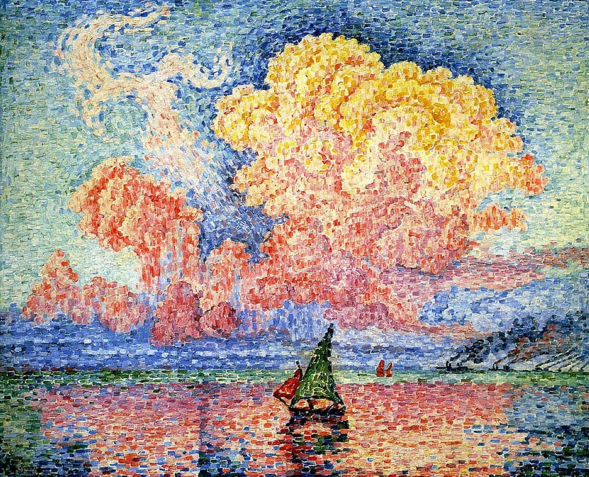 Artwork Title: The Pink Cloud Antibes