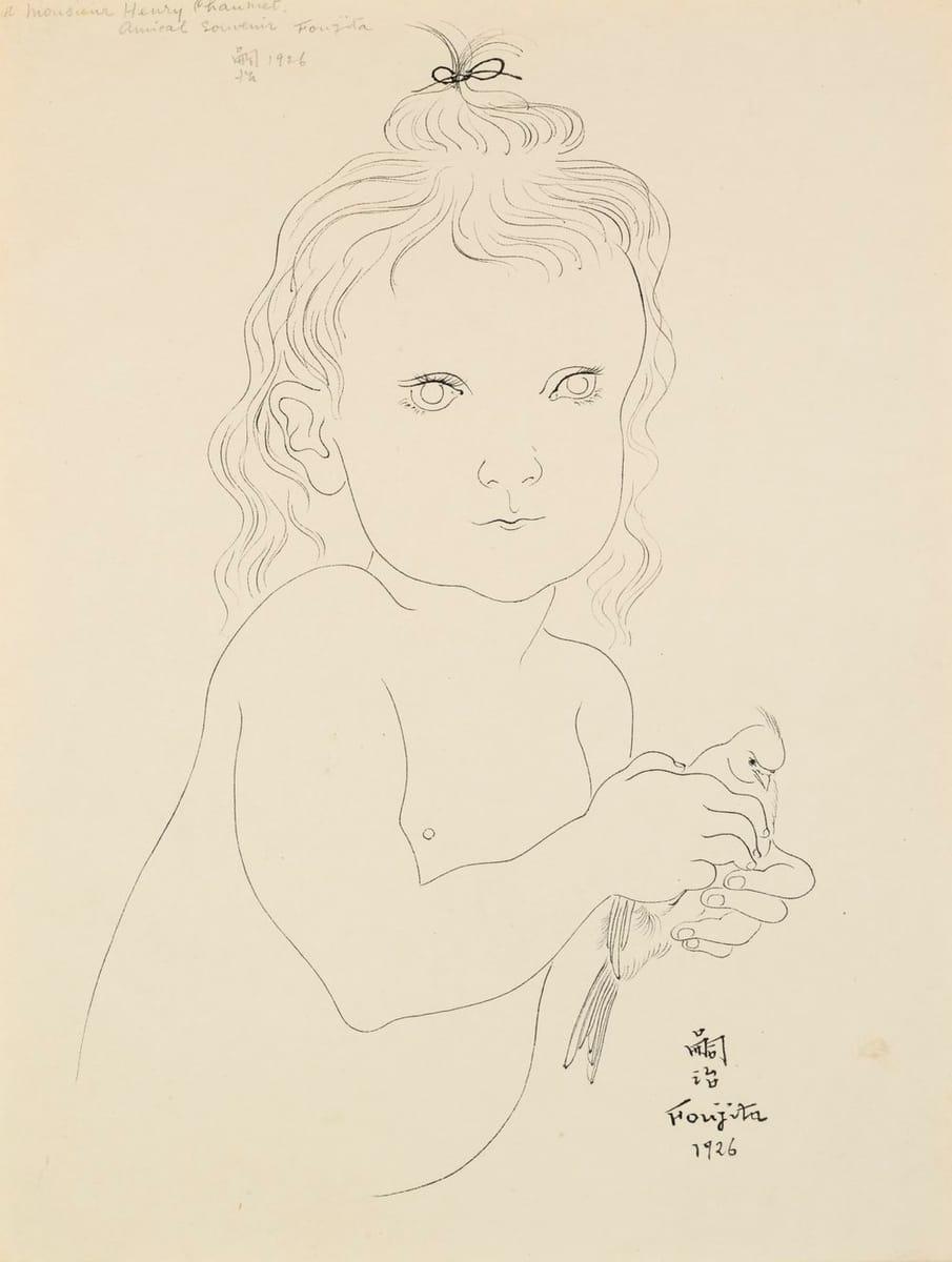 Artwork Title: L'enfant a L'oiseau