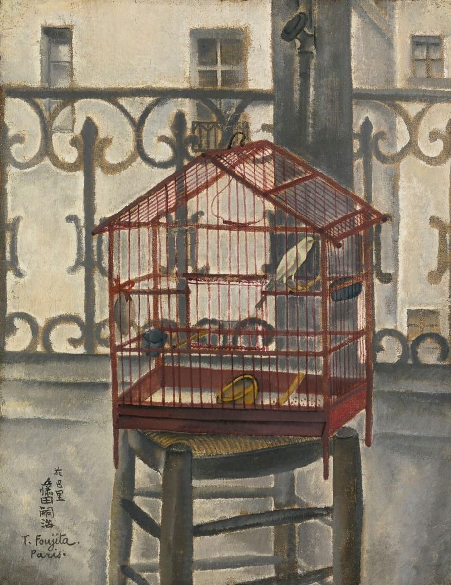 Artwork Title: De Balcon et la Cage d'oiseau