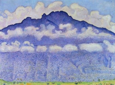 Artwork Title: Andey Mountain, vue from Bonneville