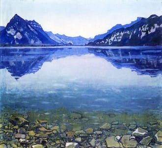 Artwork Title: Lake Thun