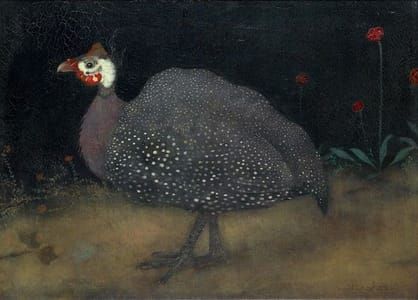 Artwork Title: Parelhoen (Guinea Fowl)