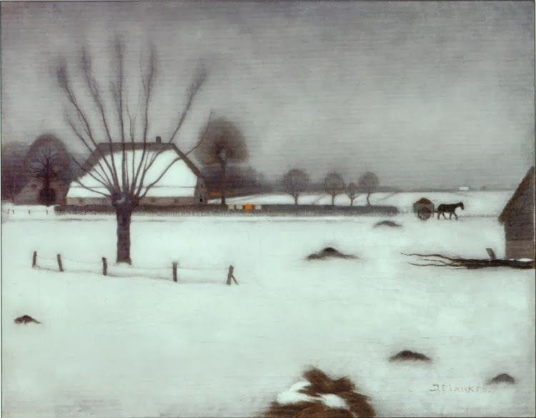 Artwork Title: Winter in Eerbeek
