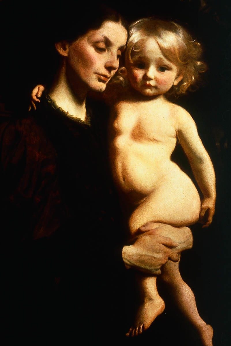 Artwork Title: Mother and Child