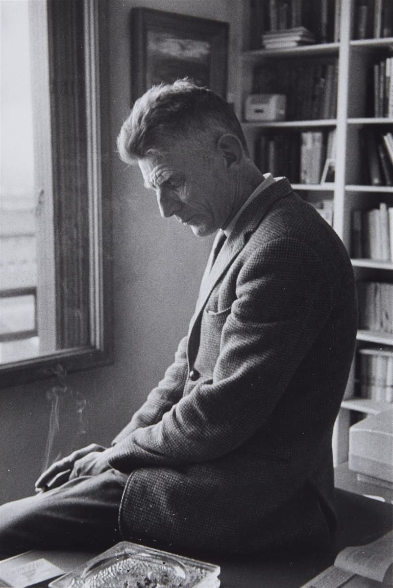 Artwork Title: Samuel Beckett, Paris