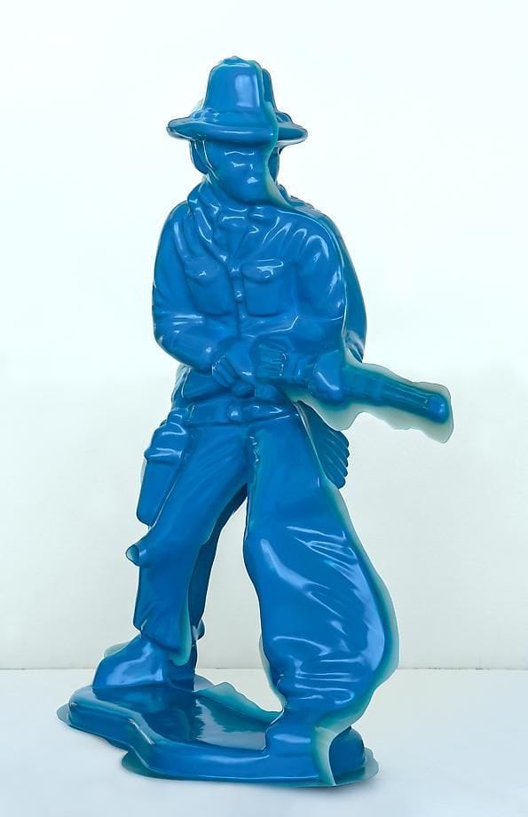 Artwork Title: Blue Cowboy #2 (Rifleman)