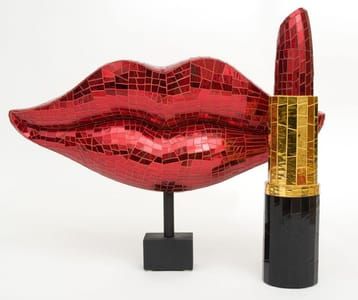 Artwork Title: Hot Lips and Ruby Lipstick
