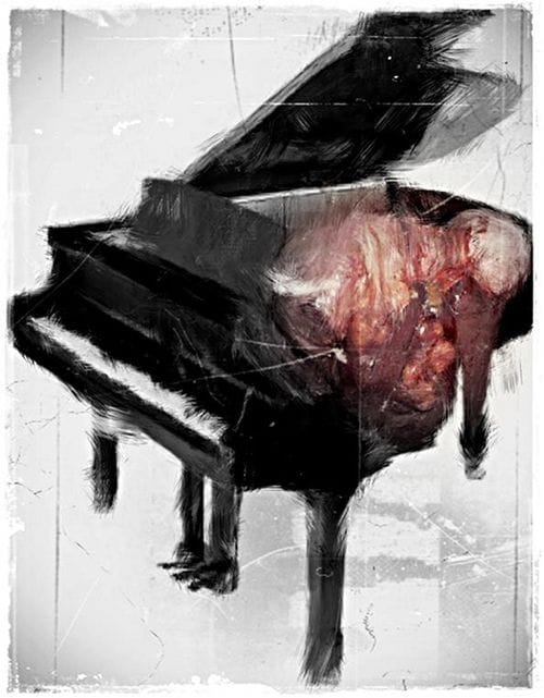 Artwork Title: Flesh Of Music