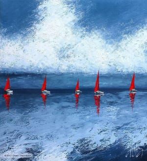 Artwork Title: The Red Sails