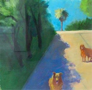 Artwork Title: Road in a Park
