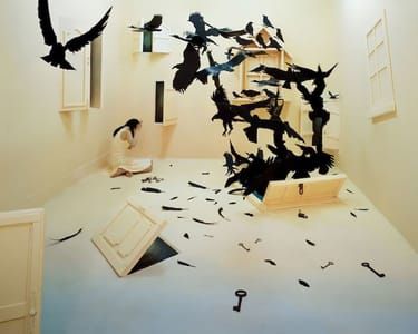 Artwork Title: Black Birds