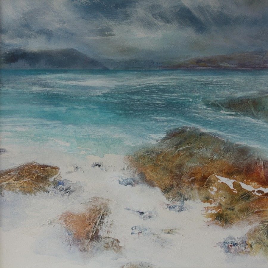 Artwork Title: White Strand Of The Monks, Iona
