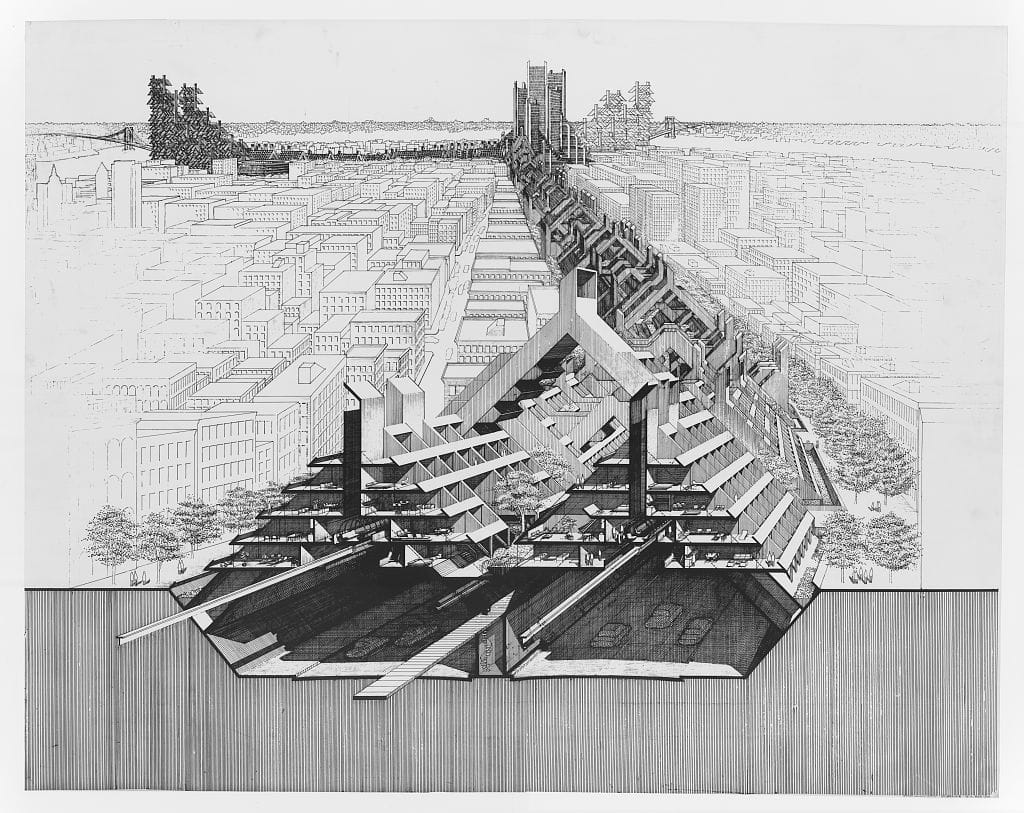Artwork Title: Lower Manhattan Expressway