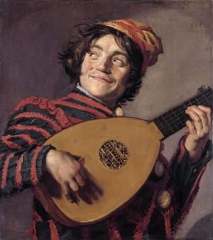 Artwork Title: Jester with a Lute