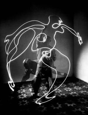 Artwork Title: Picasso Light Drawings
