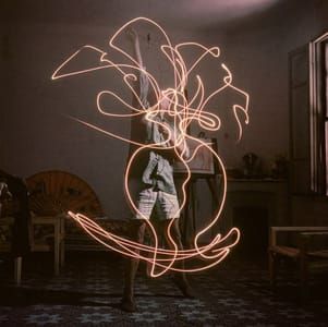 Artwork Title: Picasso Light Drawings