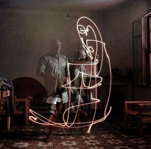 Artwork Title: Picasso Light Drawing