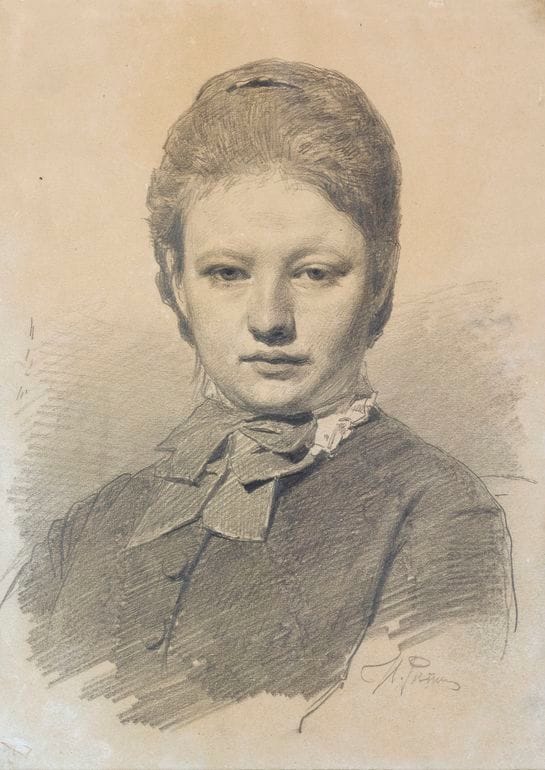 Artwork Title: Portrait of Sofia Repin