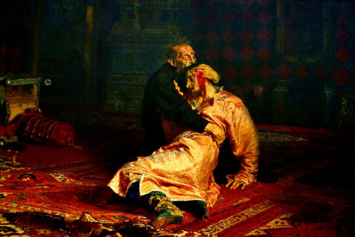 Artwork Title: Ivan the Terrible and His Son Ivan