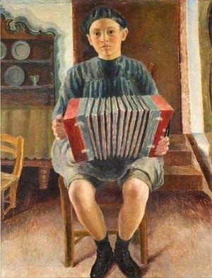 Artwork Title: Spanish Boy, the Accordion Player