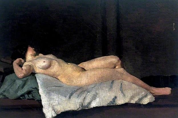 Artwork Title: Female Figure Lying on her Back