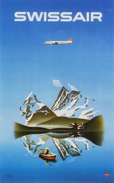 Artwork Title: Swissair