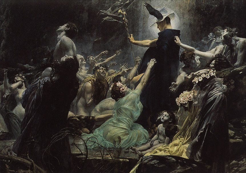 Artwork Title: Die Seelen Des Acheron (The Souls of Acheron)