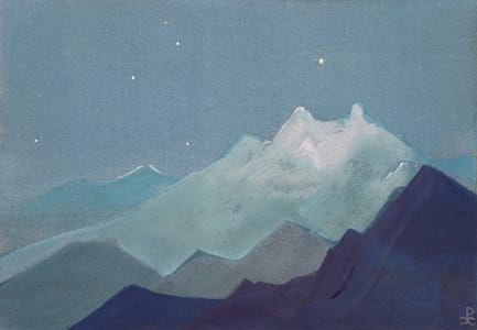 Artwork Title: Himalayas Moonlit