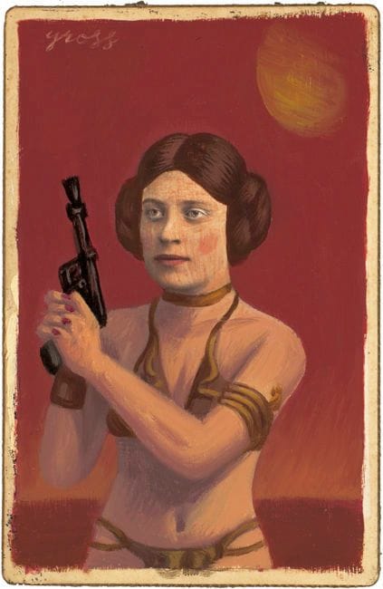 Artwork Title: Slave Girl Leia