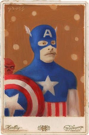 Artwork Title: Captain America
