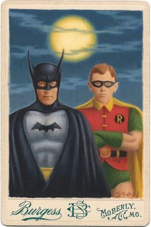 Artwork Title: Batman And Robin