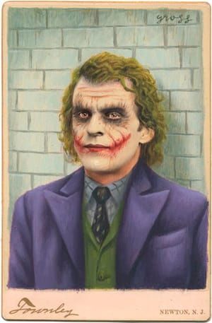 Artwork Title: The Dark Knight Joker