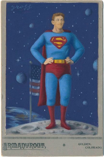 Artwork Title: Fifties Superman
