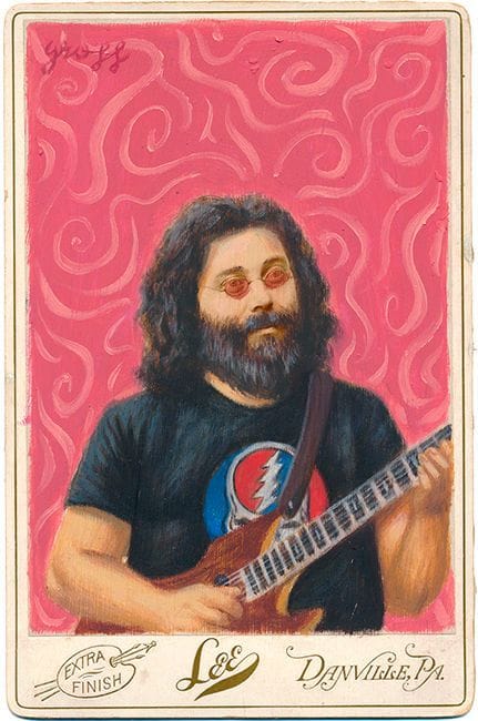 Artwork Title: Jerry Garcia (John-Swartz)