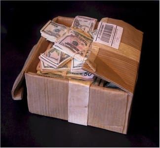 Artwork Title: Box Of Cash