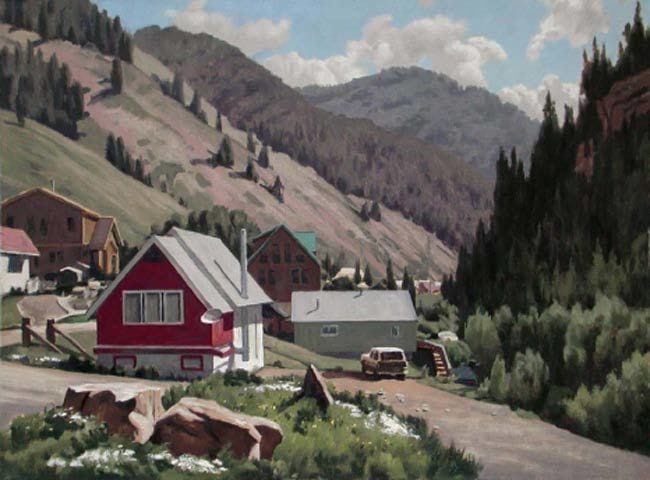 Artwork Title: Small Mining Town