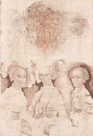 Artwork Title: The Three Duchesses, (After Cranach)