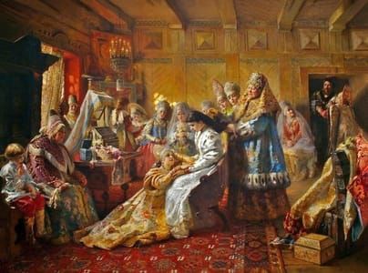Artwork Title: The Russian Bride’s Attire