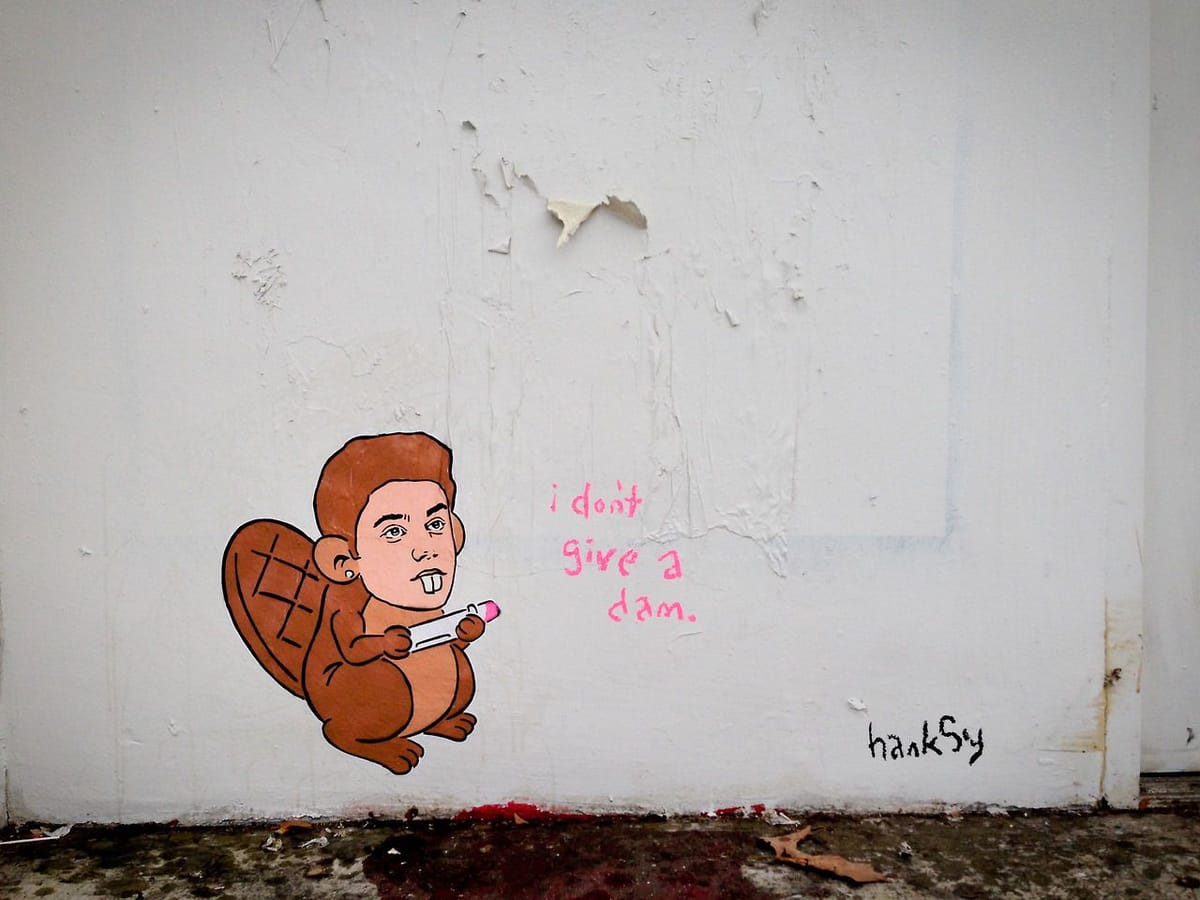 Artwork Title: Leave It To Bieber. La, Ca