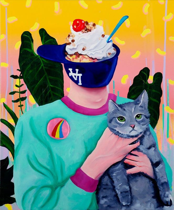 Artwork Title: L.A. Icecream Cat