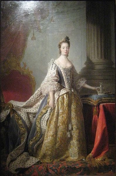 Artwork Title: Portrait Of Queen Charlotte Of Mecklenburg-strelitz