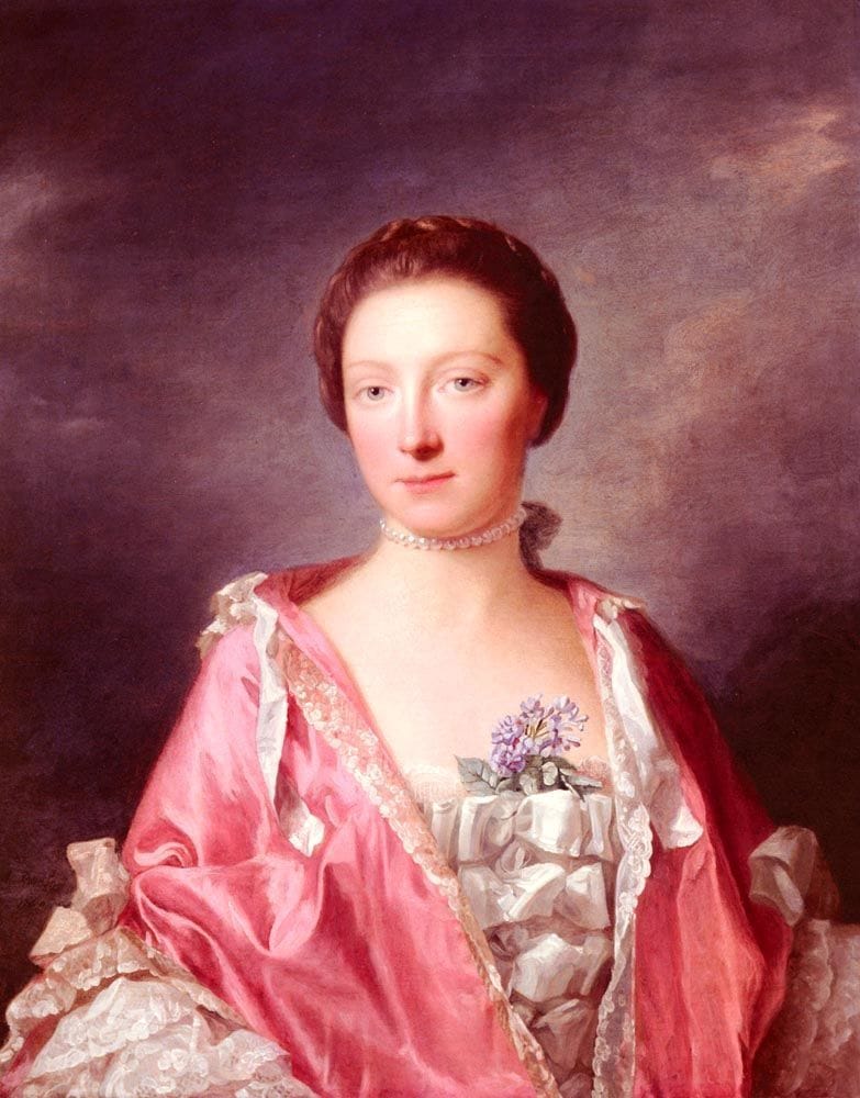 Artwork Title: Portrait of Elizabeth Gunning, Duchess of Argyll