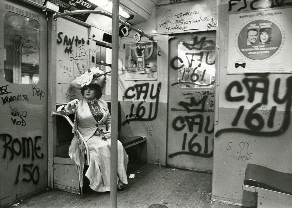 Artwork Title: Editta Sherman On The Subway